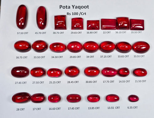 Pota Yaqoot Stone | Natural Stone